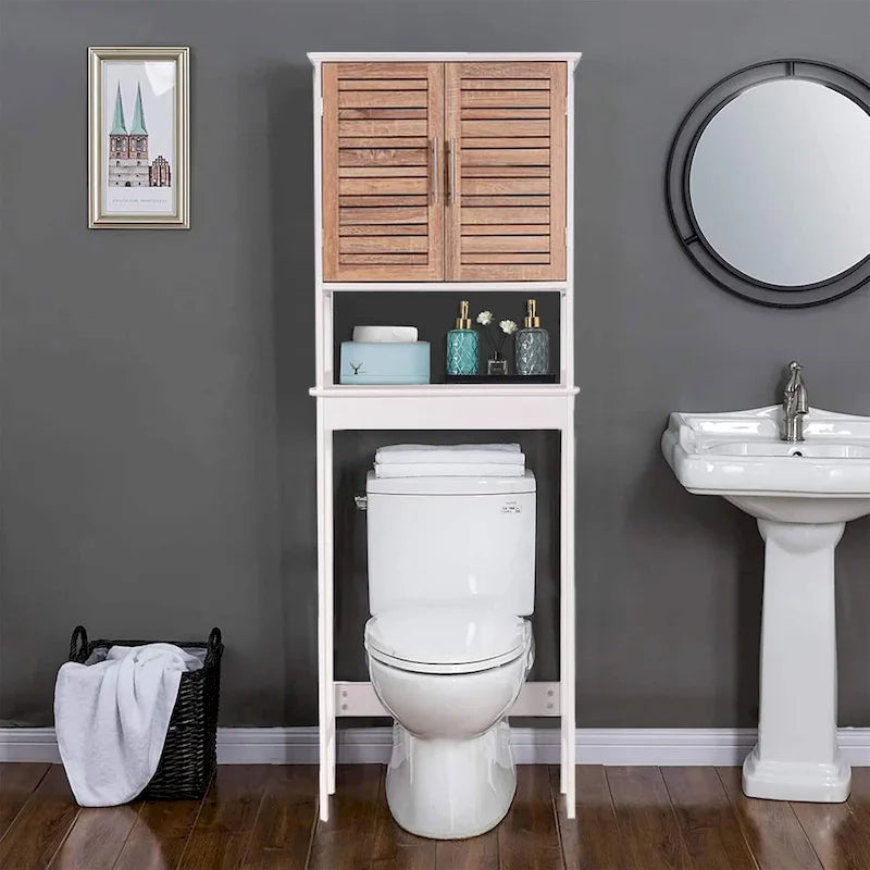 Stockholm Over The Toilet Storage Cabinet Space Saver - 24.80L x 9W x 70.50H