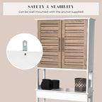 Meuble de rangement Stockholm pour toilettes – 24,80 po L x 9 po l x 70,50 po H