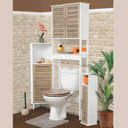 Meuble de rangement Stockholm pour toilettes – 24,80 po L x 9 po l x 70,50 po H