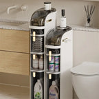 Small Bathroom Storage Cabinet Waterproof - 16.14D x 7.09W x 19.69H