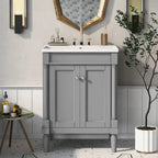 Meuble-lavabo simple vasque