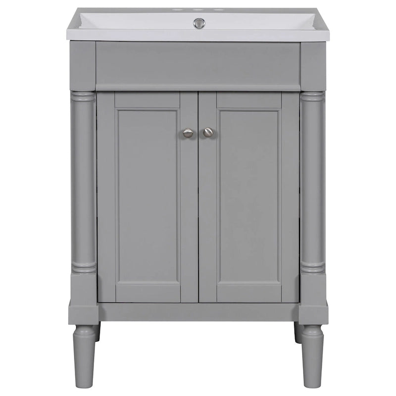 Meuble-lavabo simple vasque