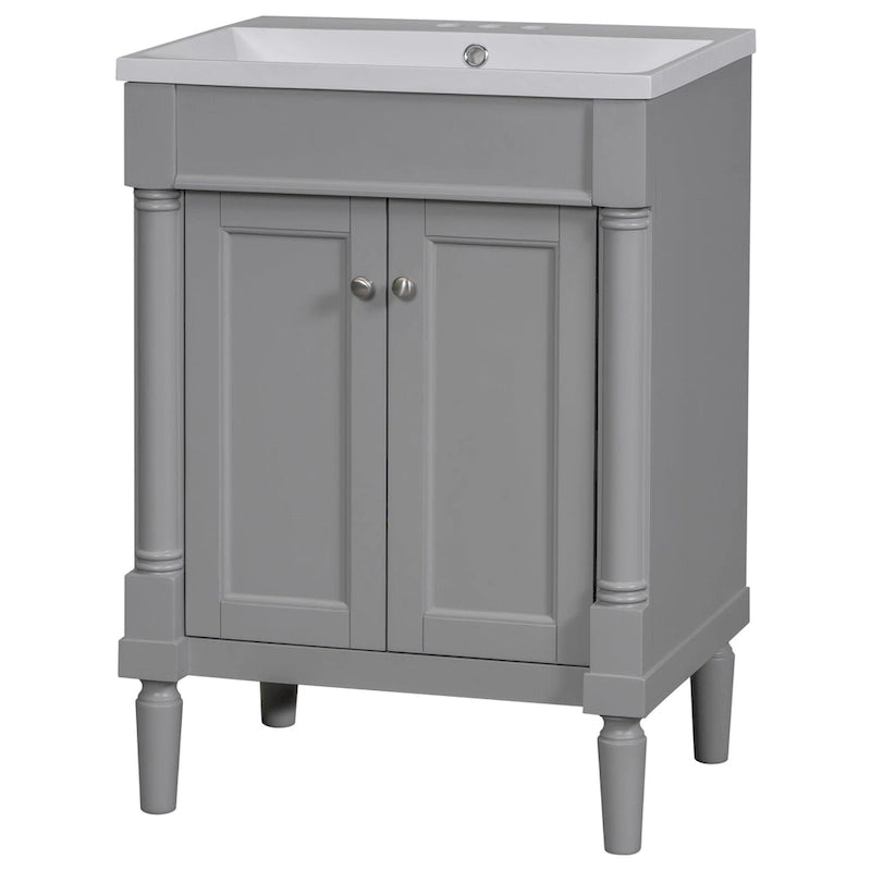 Meuble-lavabo simple vasque
