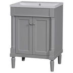 Meuble-lavabo simple vasque