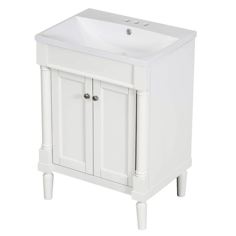 Meuble-lavabo simple vasque