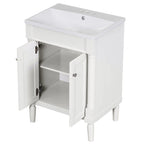 Meuble-lavabo simple vasque