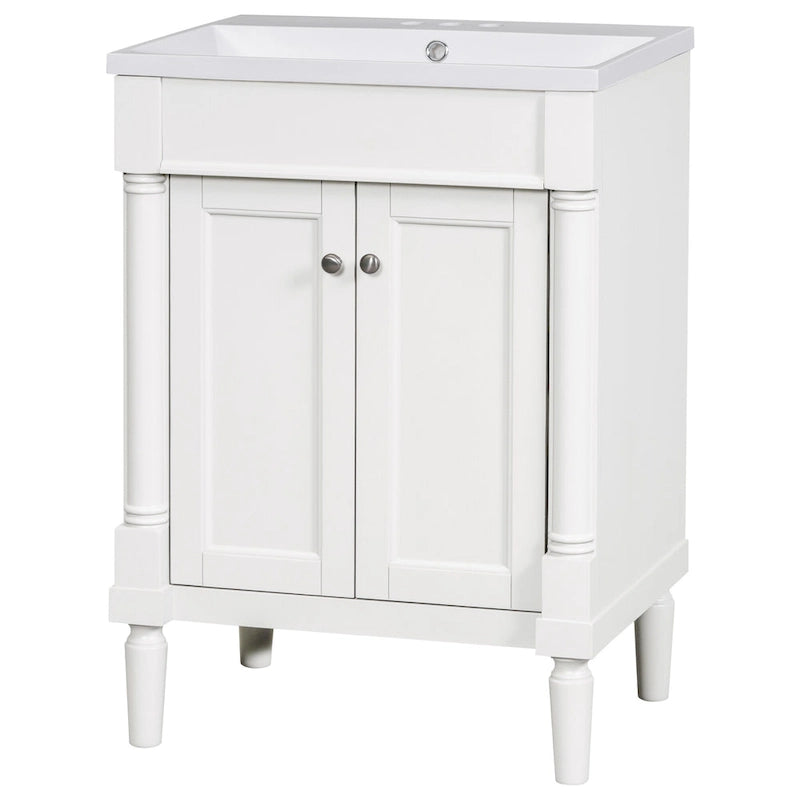 Meuble-lavabo simple vasque