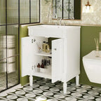 Meuble-lavabo simple vasque