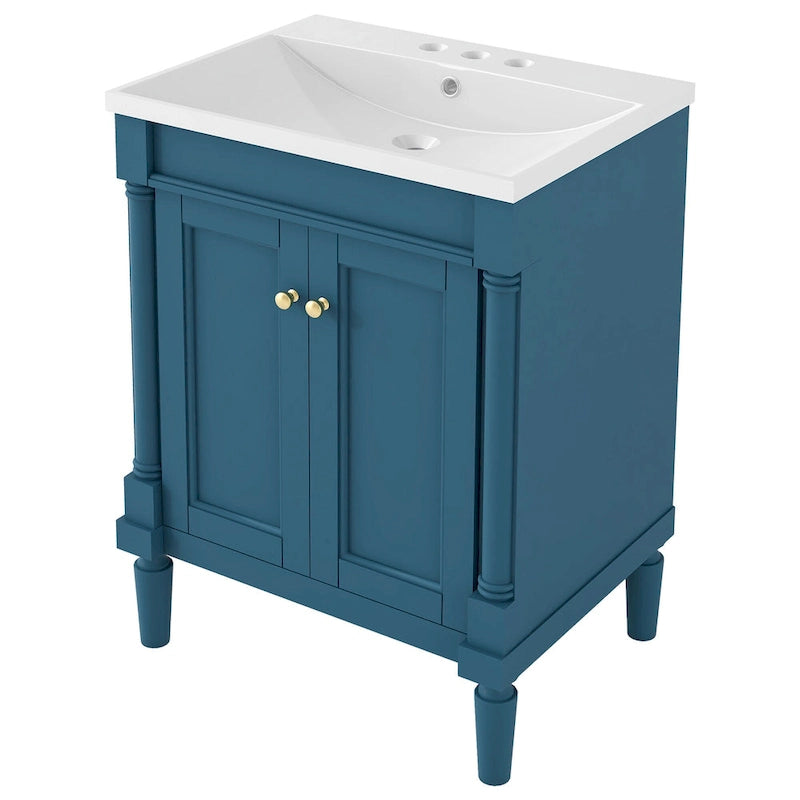 Meuble-lavabo simple vasque