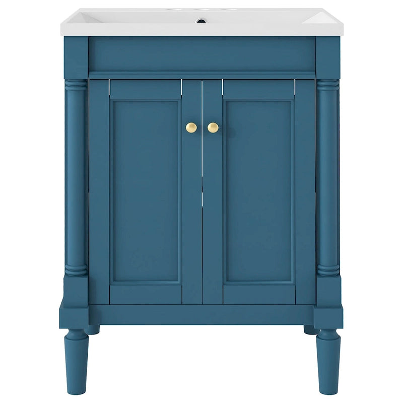 Meuble-lavabo simple vasque