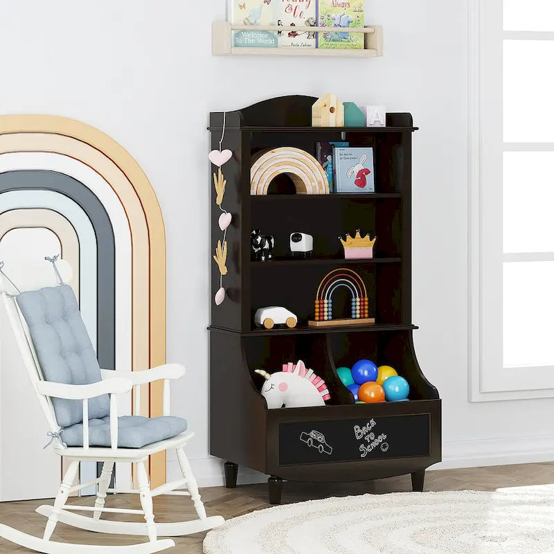 Étagère pour enfants COSTARS et rangement de jouets Étagère ouverte et armoire de rangement de jouets
