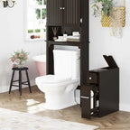 Meuble de rangement étroit pour salle de bain - 19,69P x 6,45L x 22,83H