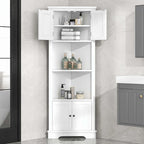 Meuble de rangement haut de salle de bain avec étagère réglable