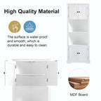 Meuble de rangement haut de salle de bain avec étagère réglable