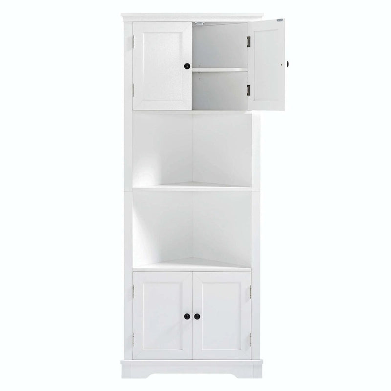Meuble de rangement haut de salle de bain avec étagère réglable