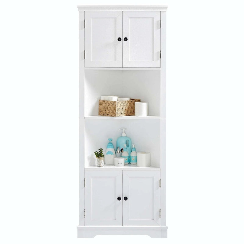 Meuble de rangement haut de salle de bain avec étagère réglable
