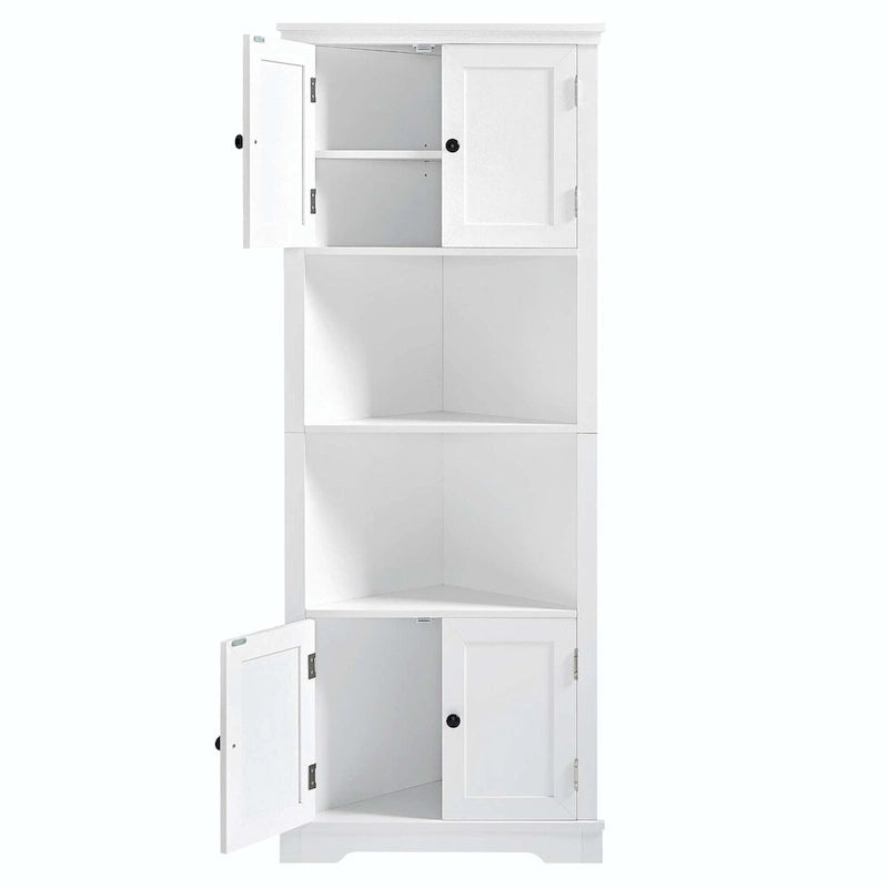 Meuble de rangement haut de salle de bain avec étagère réglable