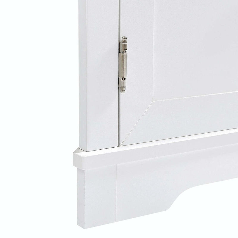 Meuble de rangement haut de salle de bain avec étagère réglable