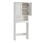 Meuble de rangement de salle de bain au-dessus des toilettes