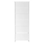 Meuble de salle de bain 2 portes 2 pompes, blanc