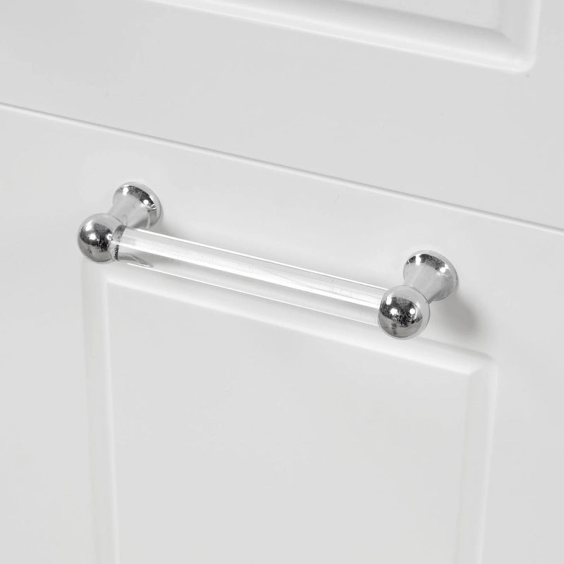 Meuble-lavabo de salle de bain avec deux tiroirs et porte