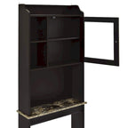 Armoire murale de 23,25 po L x 7,5 po P x 69 po H, en expresso