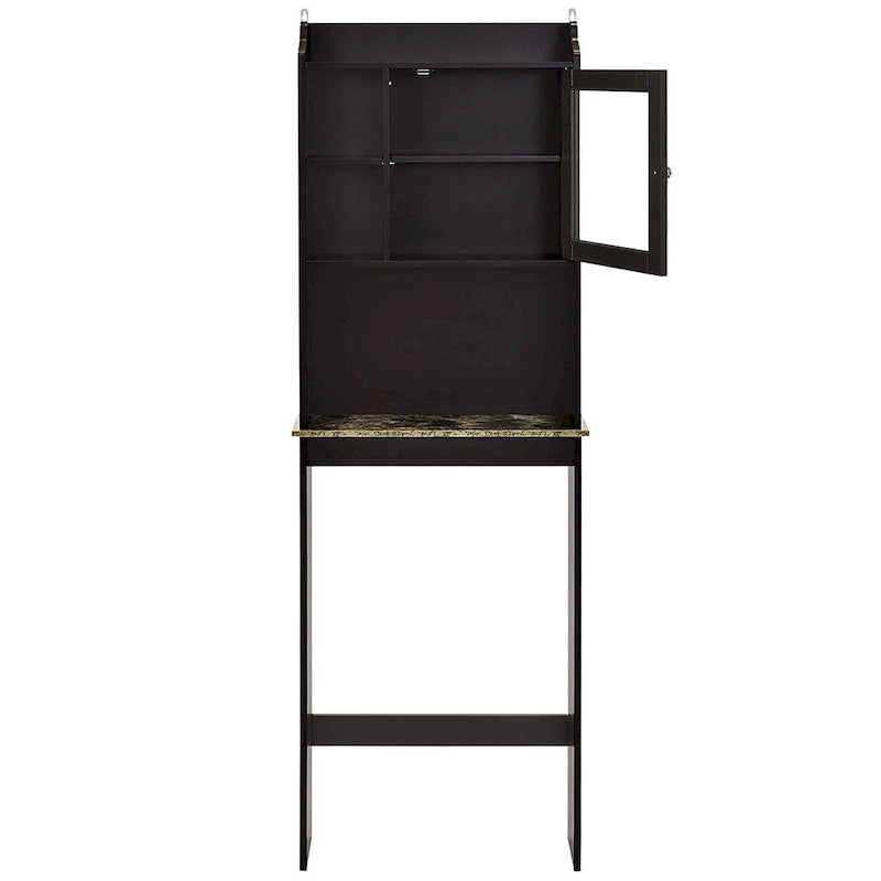 Armoire murale de 23,25 po L x 7,5 po P x 69 po H, en expresso
