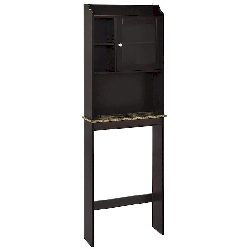 Armoire murale de 23,25 po L x 7,5 po P x 69 po H, en expresso
