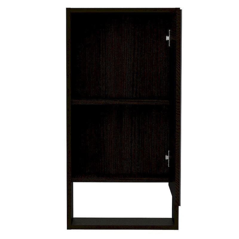 Armoire à pharmacie Irvine, une étagère extérieure, finition blanche, haute qualité et durable