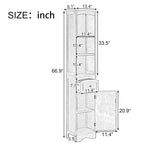 Meuble haut de salle de bain, Meuble de rangement autoportant avec tiroir, Panneau MDF, Étagère réglable