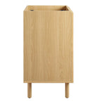 Meuble-lavabo Calla 24 en métal perforé (lavabo non inclus)