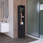 Meuble de rangement de salle de bain Parks Linen avec 6 étagères