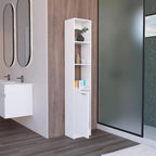 Meuble de rangement de salle de bain Parks Linen avec 6 étagères