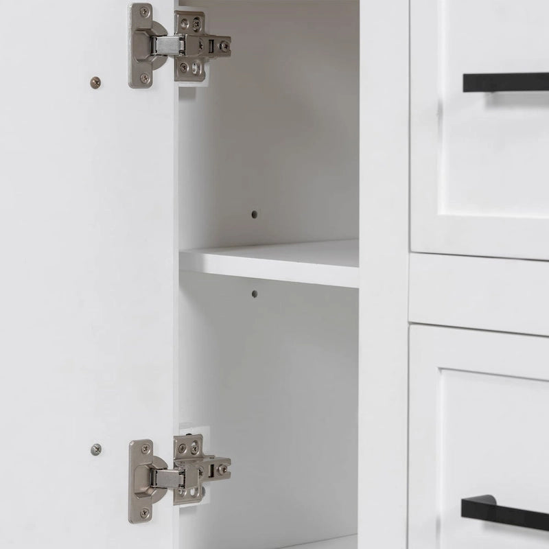 Meuble-lavabo avec vasque intégrée en résine