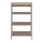 Armoire à linge Colyn, quatre étagères, verticale, chêne clair / blancHaute qualité et durable