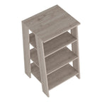 Armoire à linge Colyn, quatre étagères, verticale, chêne clair / blancHaute qualité et durable