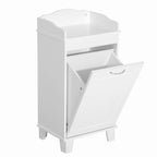 Panier à Linge Inclinable 31", Panier de Rangement Autonome pour la Maison
