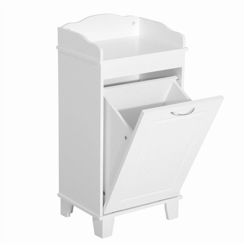 Panier à Linge Inclinable 31", Panier de Rangement Autonome pour la Maison