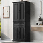 Bathroom Storage Cabinet with Doors and Drawer