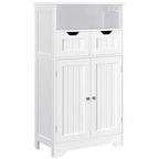 Meuble de rangement de salle de bain avec 2 tiroirs - 12P x 24L x 41H