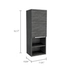 Meuble-lavabo Hazelton, salle de bain, finition chêne fumé, haute qualité et durable