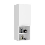 Meuble-lavabo Hazelton, salle de bain, finition chêne fumé, haute qualité et durable