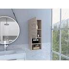 Meuble-lavabo Hazelton, salle de bain, finition chêne fumé, haute qualité et durable