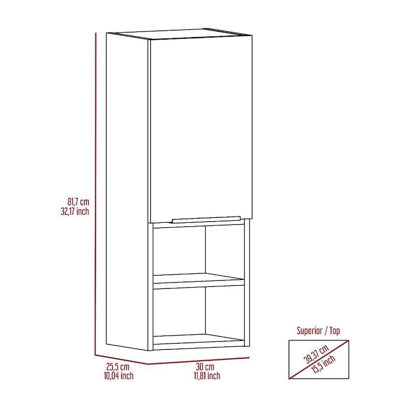 Meuble-lavabo Hazelton, salle de bain, finition chêne fumé, haute qualité et durable