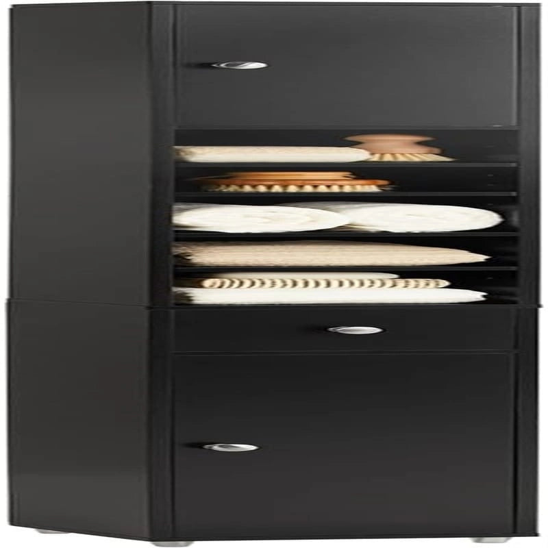 Meuble haut de salle de bain noir - 7,87P x 7,87L x 70,87H
