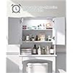 Armoire de rangement pour toilettes - 8,2P x 26,7L x 66,5H