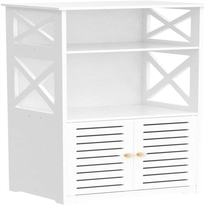 Meuble de rangement de salle de bain - 21,8P x 29,9L x 74,9H cm