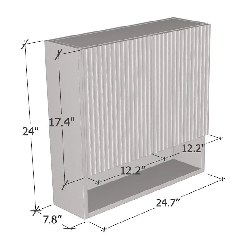 Meuble de salle de bain Nicole 2D