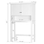 Armoire de rangement au-dessus des toilettes - 23P x 61L x 157H