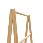 Étagère à serviettes en bambou avec étagère de rangement